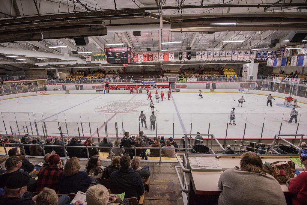 Game on at Lakeview Arena.