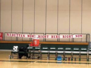 It was a banner night for the Redettes!