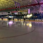 The lights go down before the puck drops!