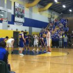 Grazulis at the line.