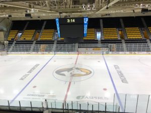 A few hours before the NMU-MTU hockey game.