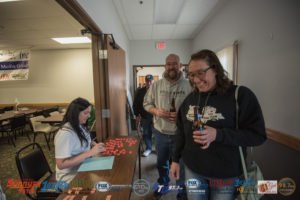 We saw plenty of new faces during today's party!