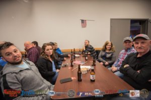 A mixed table of our sponsors including Icon Signs, Wausau Homes, and Jet's.