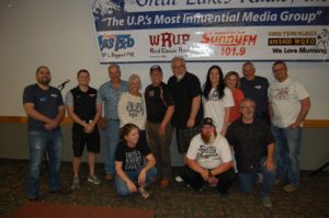 The GLR team and Carolyn.