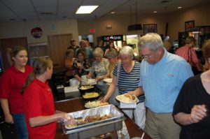 Mama Russo's catered another delicious meal for us.