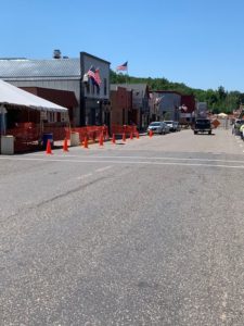 Negaunee was getting ready for the Pioneer Days parade