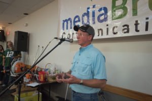 Mike from Four Seasons Small Engine talking about the Perfect Yard Giveaway