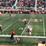 A great catch on the sidelines for Marquette