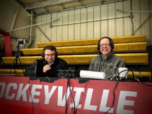 Joe Gaffney and John Thomsen ready to bring you all the action.