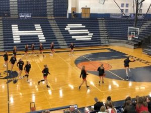 Brighton warming up