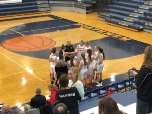 Redettes huddle