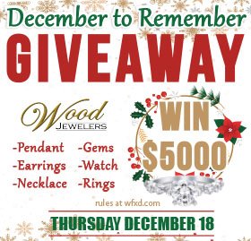 Wrapping up of final giveaway of the year.