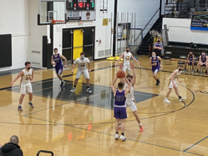 The Gwinn Modeltowners defend against Gladstone