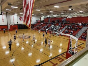 Going for a layup!