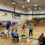 Going up for a shot with 5;40 mins left.
