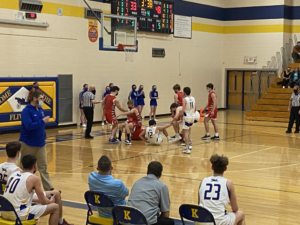 Great sportsmanship all around during this game!