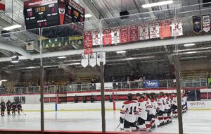 The Redmen prepare to take on the Houghton Gremlins!