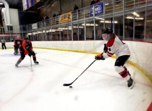 Some ice-level action.