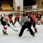 Face-off action!