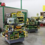 Bring in the kids for some trucks and other toys
