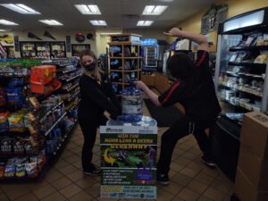 Drop your name in the bucket while you're at Crossroads Shell!