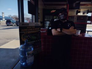 While you're at Jet's Pizza, register for the giveaway!