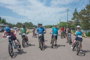 Iron Range Roll participants were released in waves.