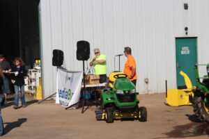 Mark and Walt were emceeing the event like the pros they are.