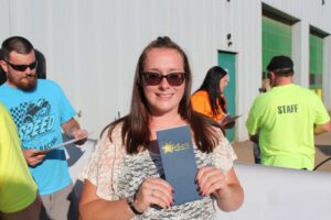 Chelsey Lagnon from L'Anse won the Swick Home Services Gold Package!