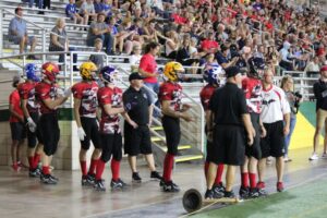 Red Team lined up for player and coach announcements