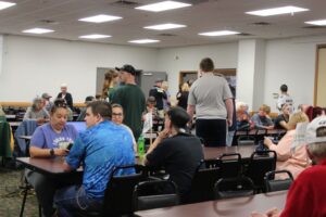 There was much anticipation to see who the lucky winners would be.