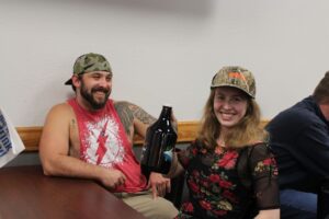 We gotta winner of a door prize!