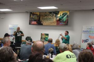 Our man Cal from RentAll hopped to say a few words.