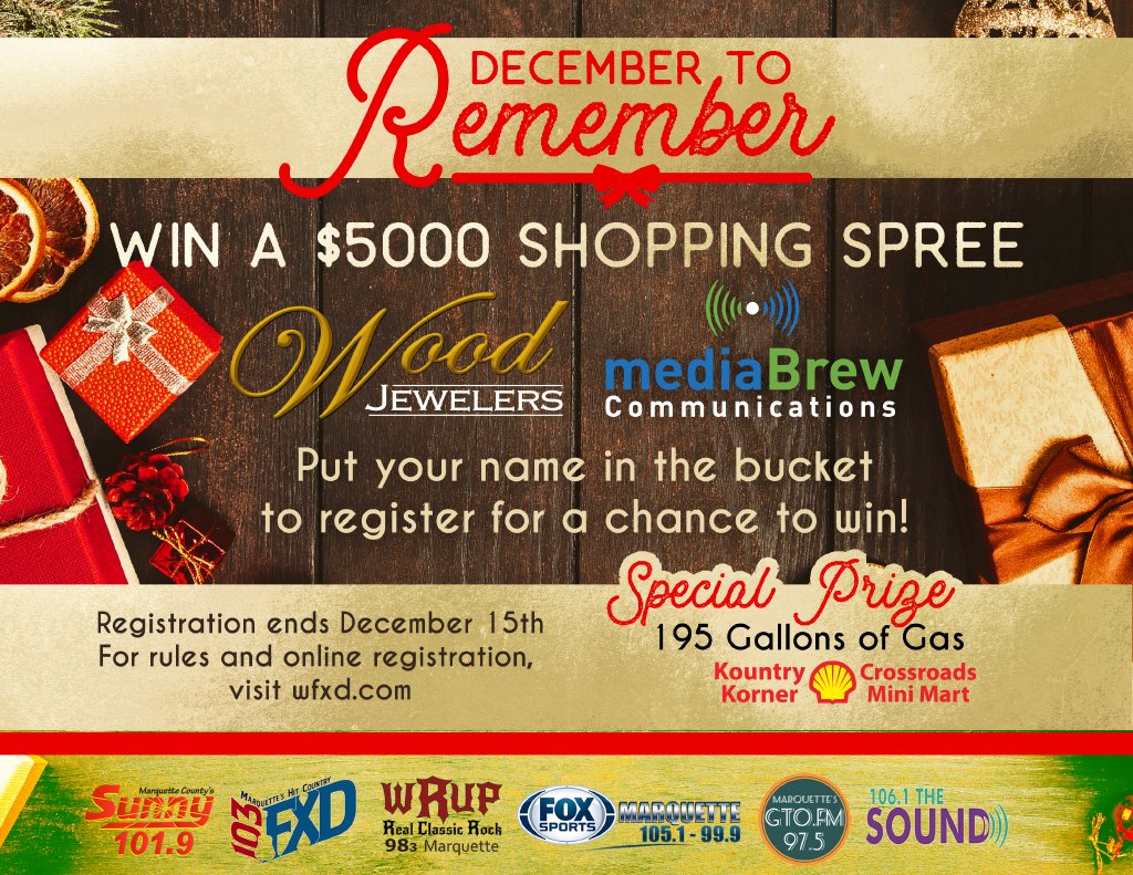 Register to win the December to Remember Giveaway!