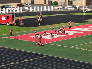 Redmen Warm Ups