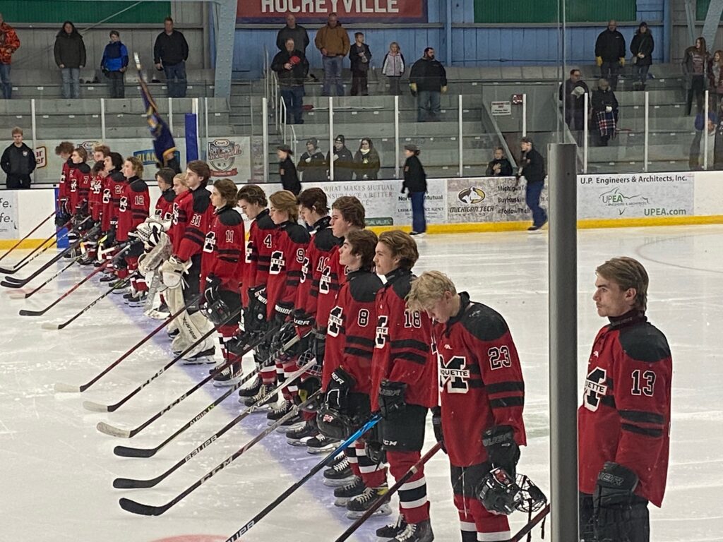 The Redmen get ready to take on the Copperkings