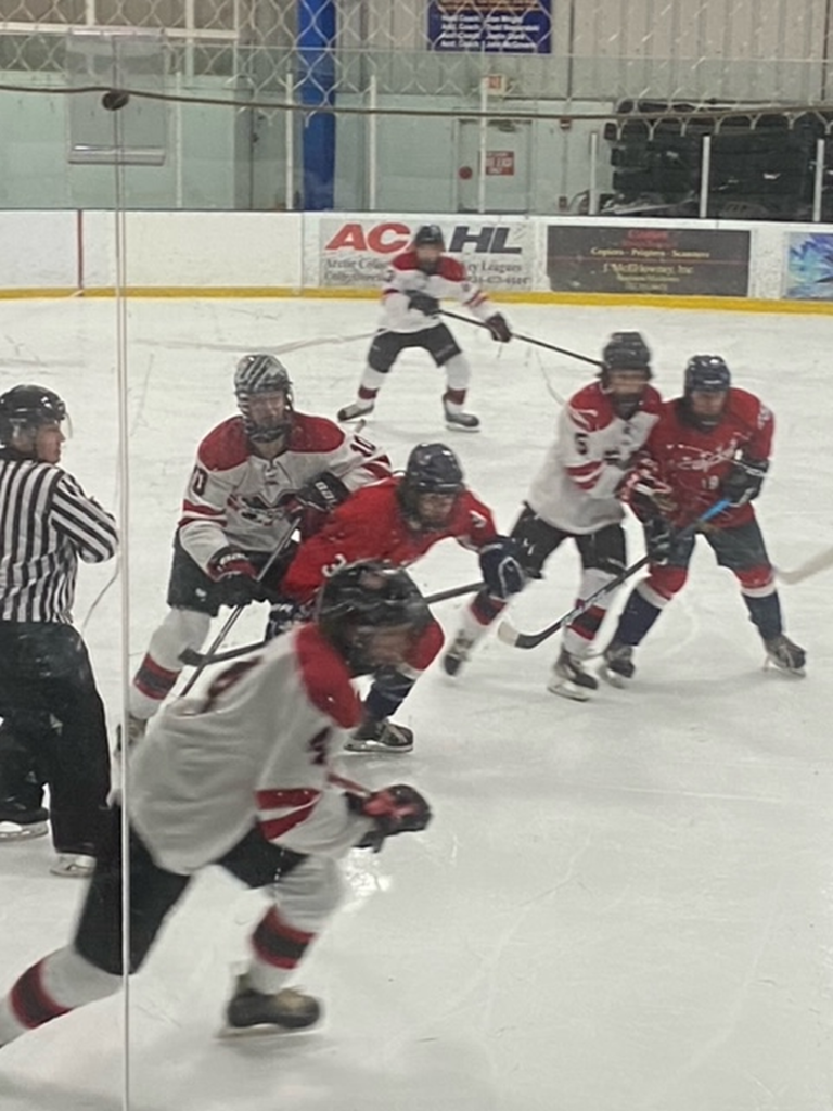 Marquette Redmen playing against the Capital City Capitals