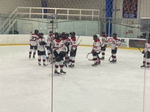 The Redmen take the ice