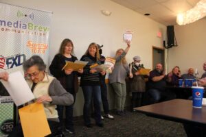 She won the Wood Jewelers Shopping Spree!