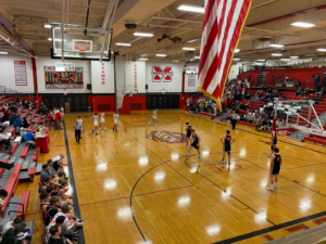 Marquette vs Escanaba as the first quarter ends