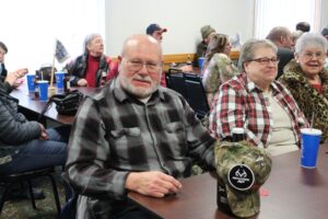 We had many hats and Yooper pints to give out