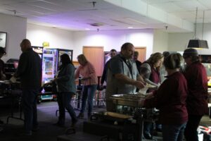 Mamma Russo's catered the event!