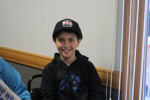 We got a lucky winner of a hat!