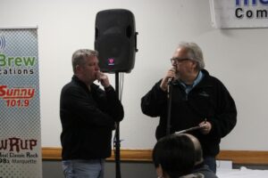 Mark & Walt kept the evening moving