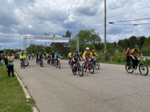 People come from far and wide to race