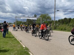 Some went solo, others went with friends