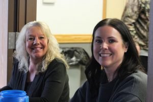 Meet Amy and Cheri at the door!