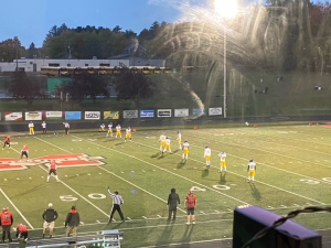 Midland kicking the ball off.