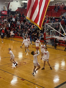 Marquette lay up lines.