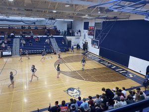 Marquette Redettes fall to the Sault Ste. Marie Blue Devils 39-45